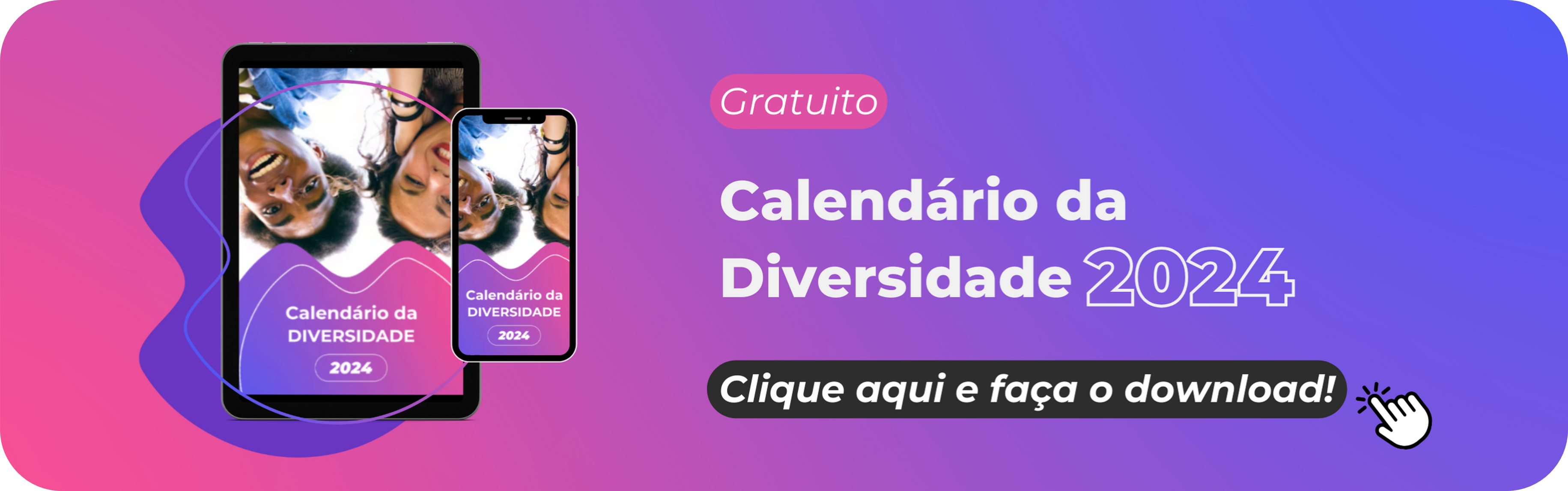 Calendário da Diversidade da Profissas